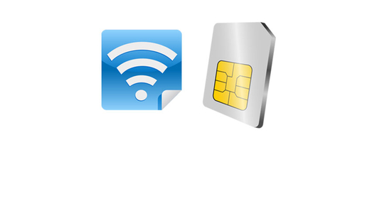 Schnittstelle SIM-Karte oder WLAN