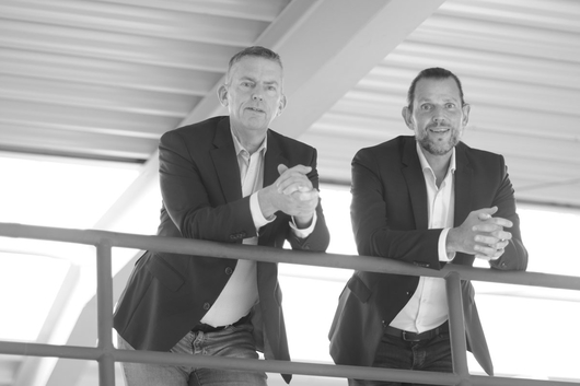 Dirk Sander und Markus Kessler - Geschäftsführende Gesellschafter concept electronic GmbH