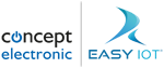 concept electronic logo
